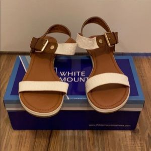 White Mountain Sandals | 9.5 | Brand New!
